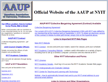 Tablet Screenshot of aaupatnyit.org